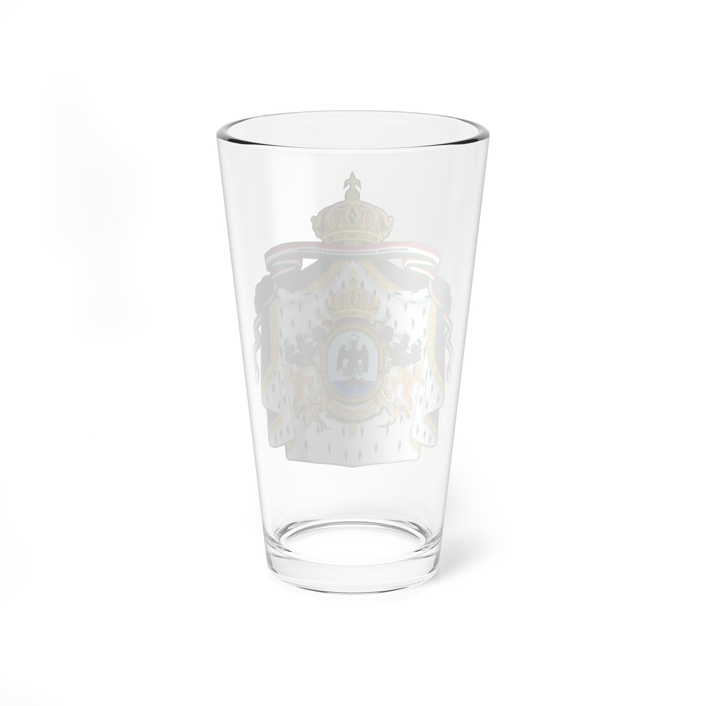 Esc de la casa imperial MMI (Mexico) (Coat of Arms) Pint Glass 16oz