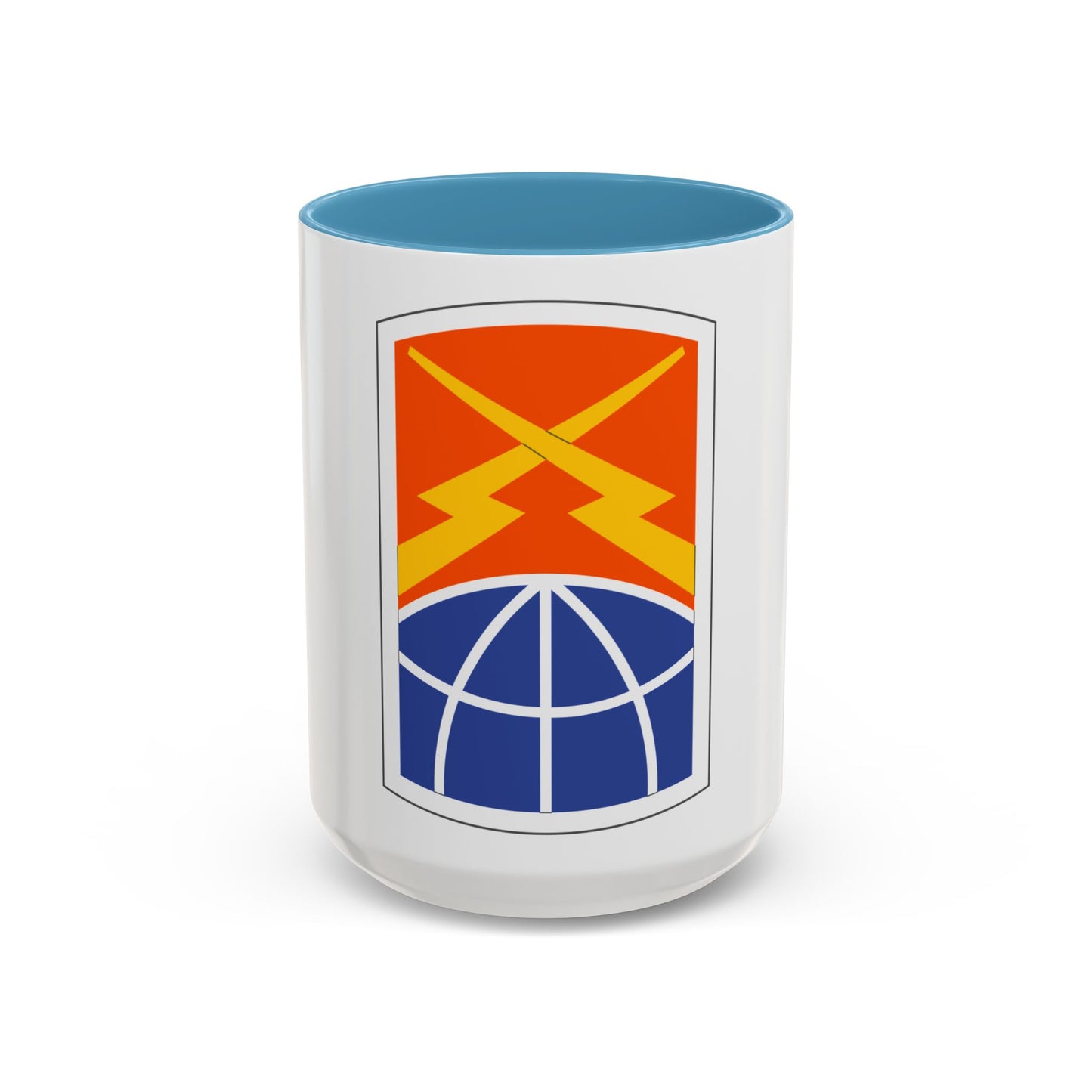 160 Signal Brigade (U.S. Army) Accent Coffee Mug