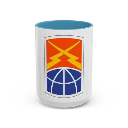160 Signal Brigade (U.S. Army) Accent Coffee Mug