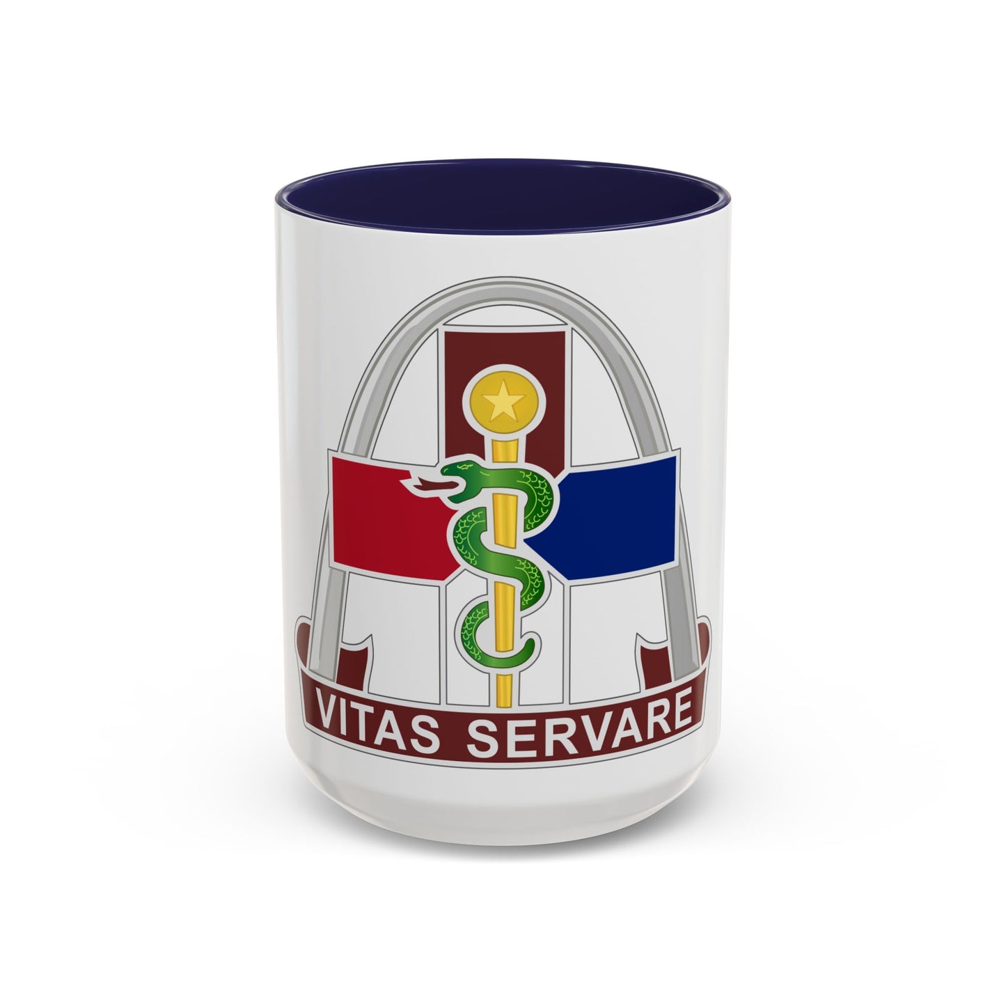 811th Hospital Center (U.S. Army) Accent Coffee Mug