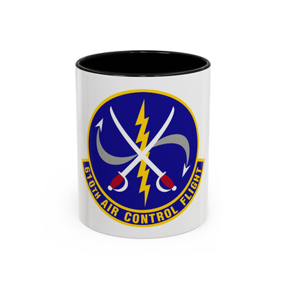 610 Air Control Flight PACAF (U.S. Air Force) Accent Coffee Mug