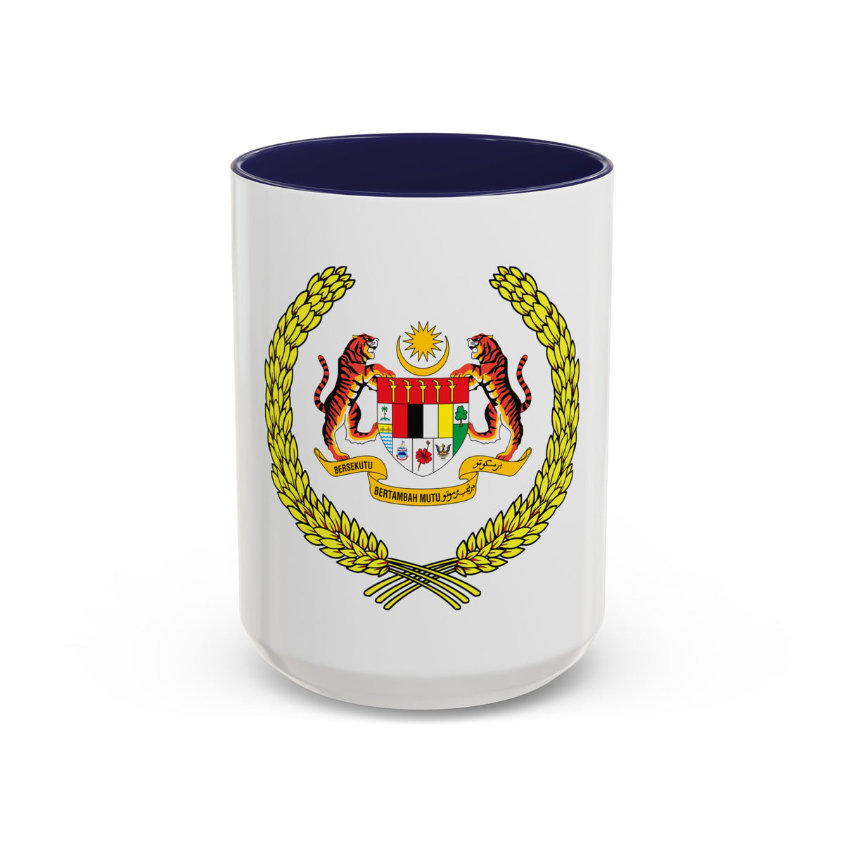 Arms of the Yang di-Pertuan Agong of Malaysia - Accent Coffee Mug