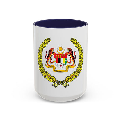 Arms of the Yang di-Pertuan Agong of Malaysia - Accent Coffee Mug