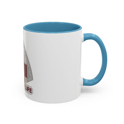 818 Medical Battalion (U.S. Army) Accent Coffee Mug