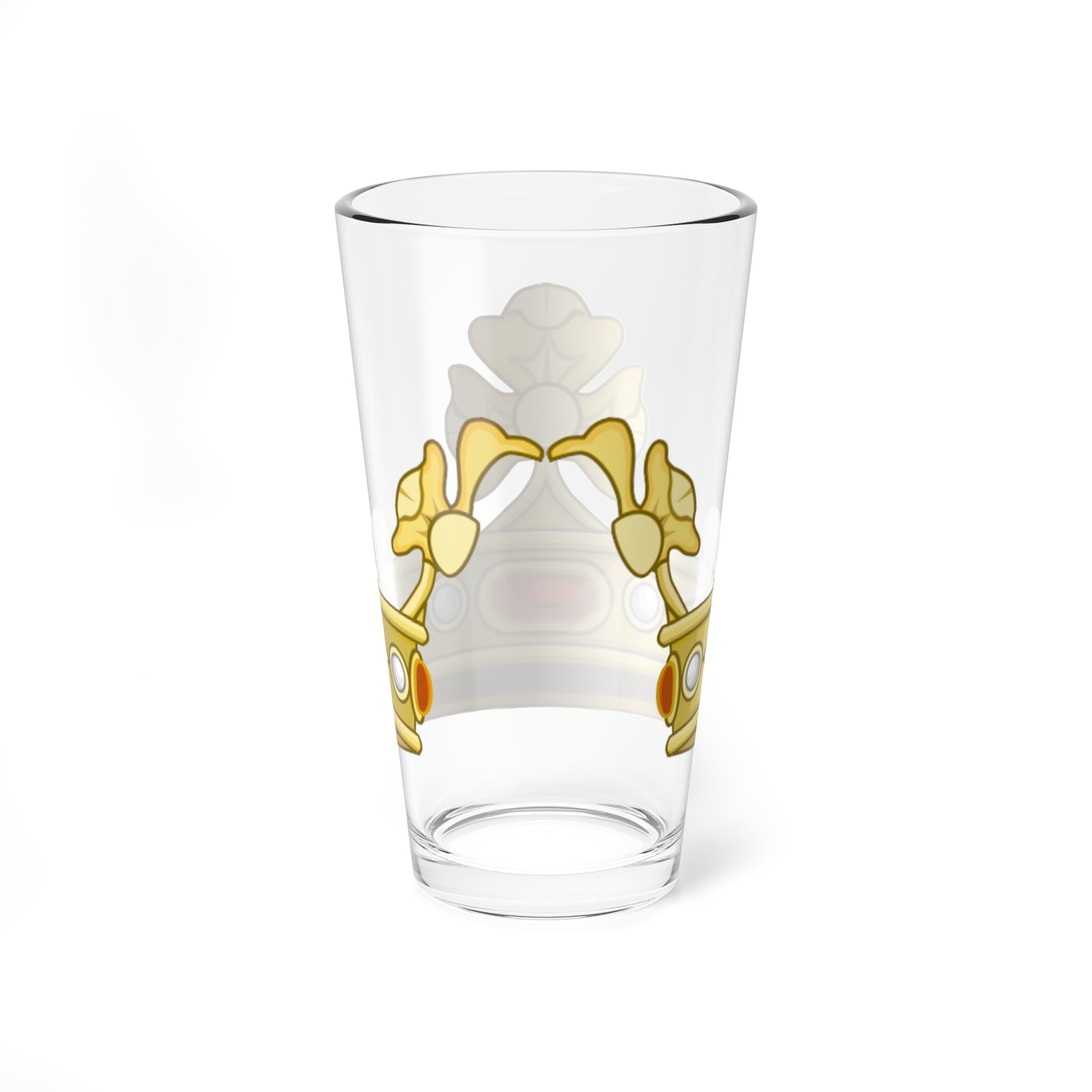 Corona normale di patrizio italiano (Italy) (Coat of Arms) Pint Glass 16oz