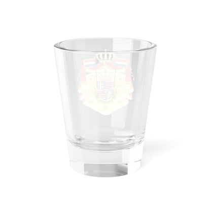 Greater coat of arms of the Grand Duke of Luxembourg 2000 (Luxembourg) (Coat of Arms) Shot Glass 1.5oz