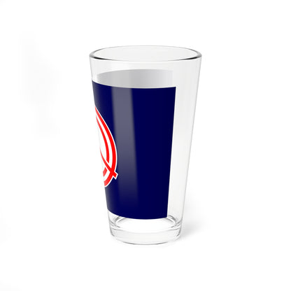 Flag of Horokanai Hokkaido (Japan) Pint Glass 16oz