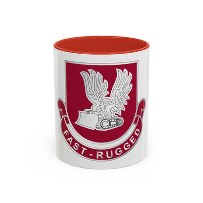 365 Engineer Battalion (U.S. Army) Accent Coffee Mug