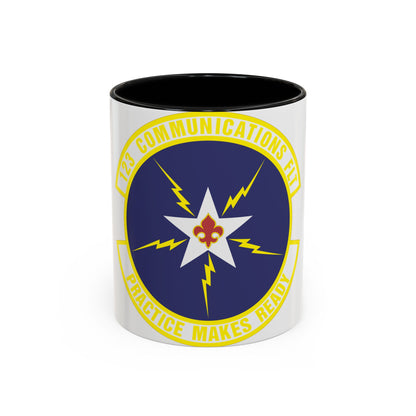 123d Communications Squadron (U.S. Air Force) Accent Coffee Mug