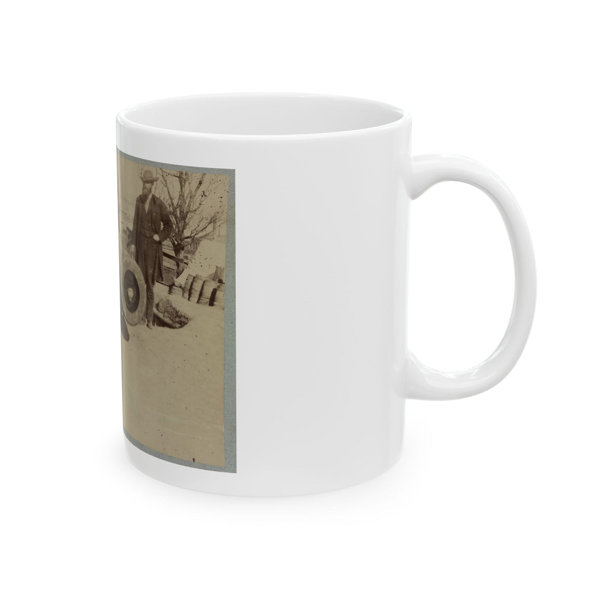 Battery Rodgers (U.S. Civil War) White Coffee Mug