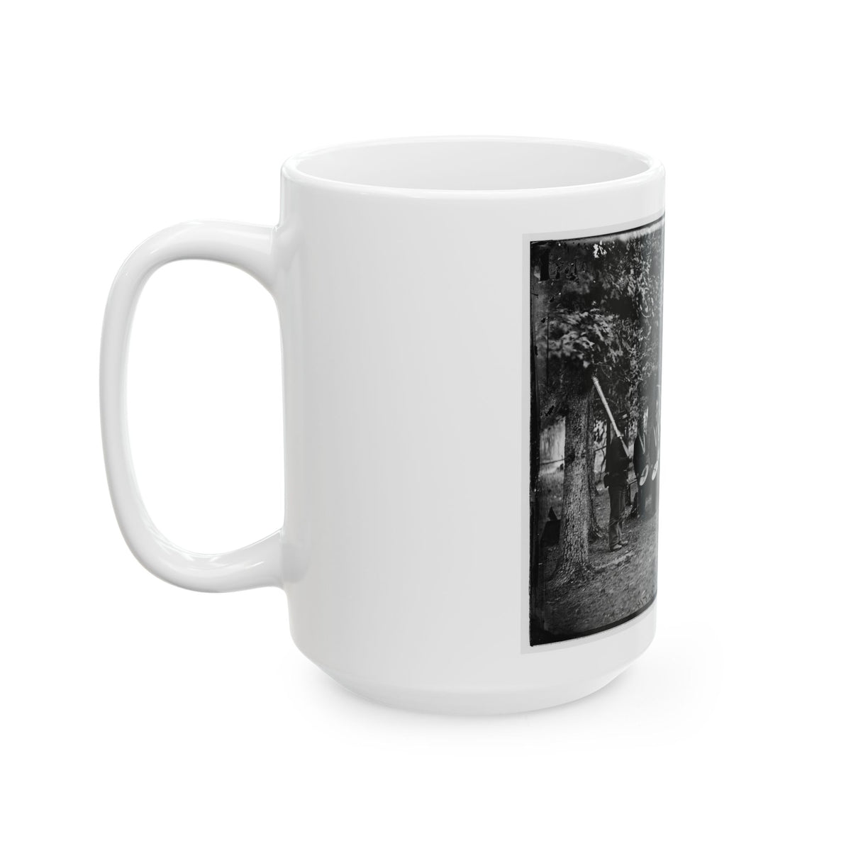 Bealeton, Va. Drum Corps, 93d New York Infantry (U.S. Civil War) White Coffee Mug