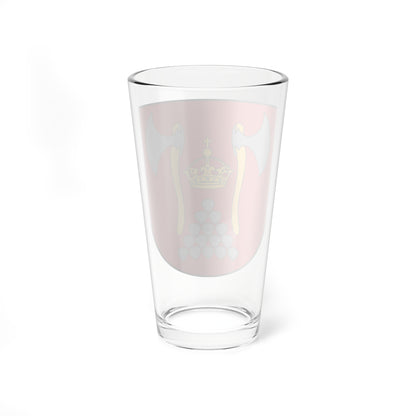 POL powiat bartoszycki COA (Poland) (Coat of Arms) Pint Glass 16oz
