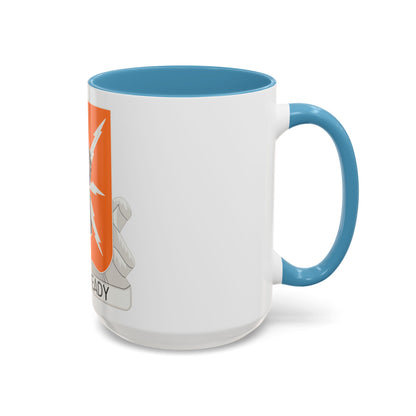 38th Signal Battalion (U.S. Army) Accent Coffee Mug