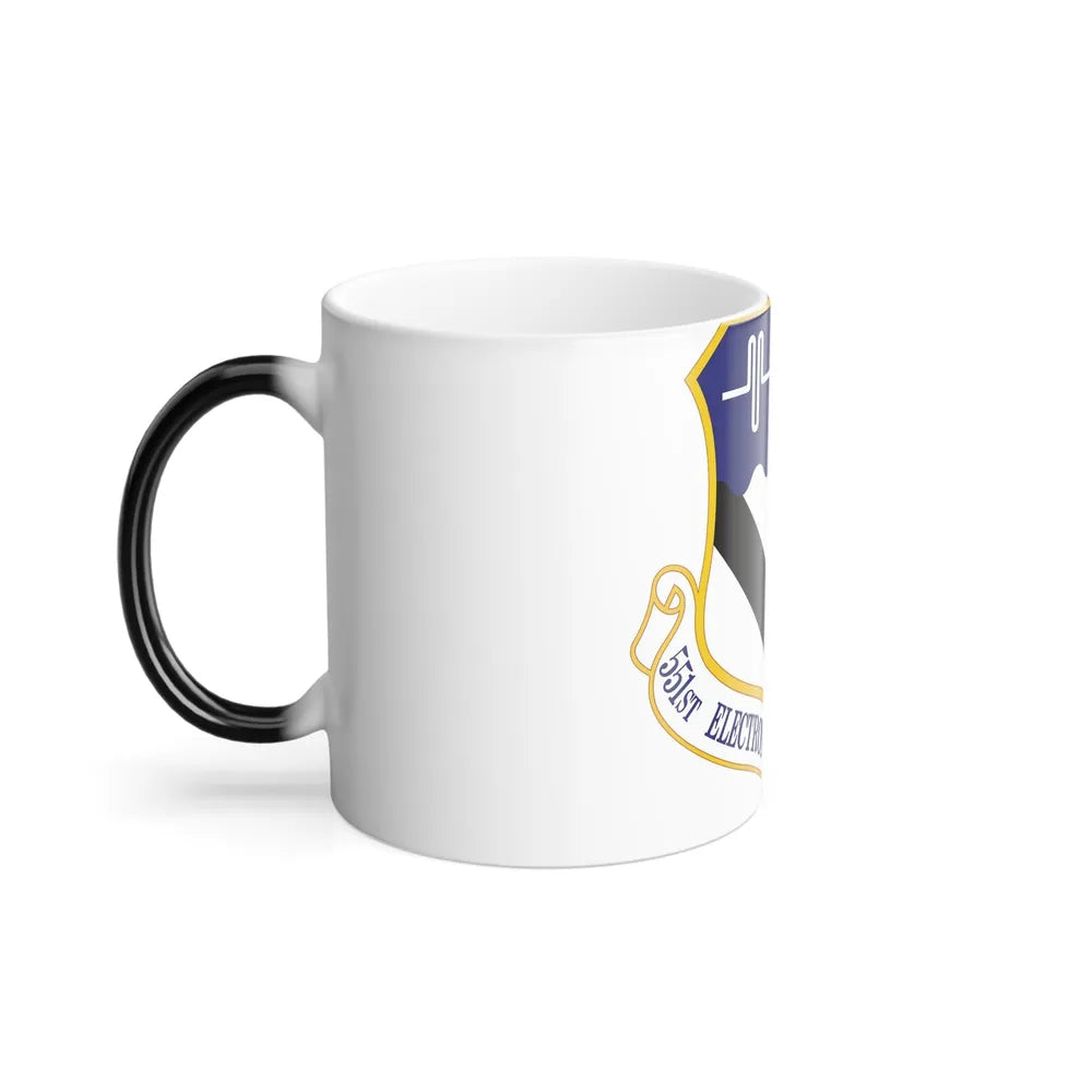 551st Electronic Systems Wing (U.S. Air Force) Color Changing Coffee Mug-Go Mug Yourself