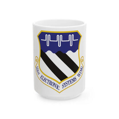 551st Electronic Systems Wing (U.S. Air Force) White Coffee Mug-15oz-Go Mug Yourself