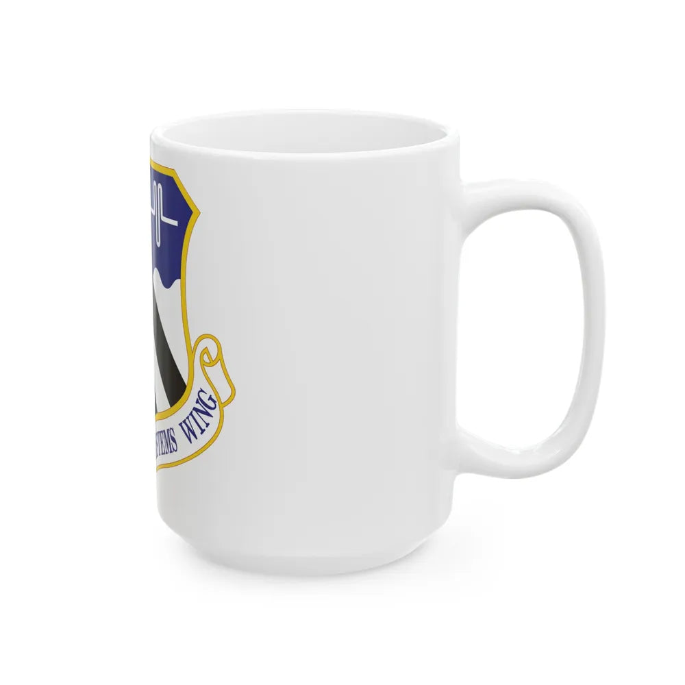 551st Electronic Systems Wing (U.S. Air Force) White Coffee Mug-Go Mug Yourself