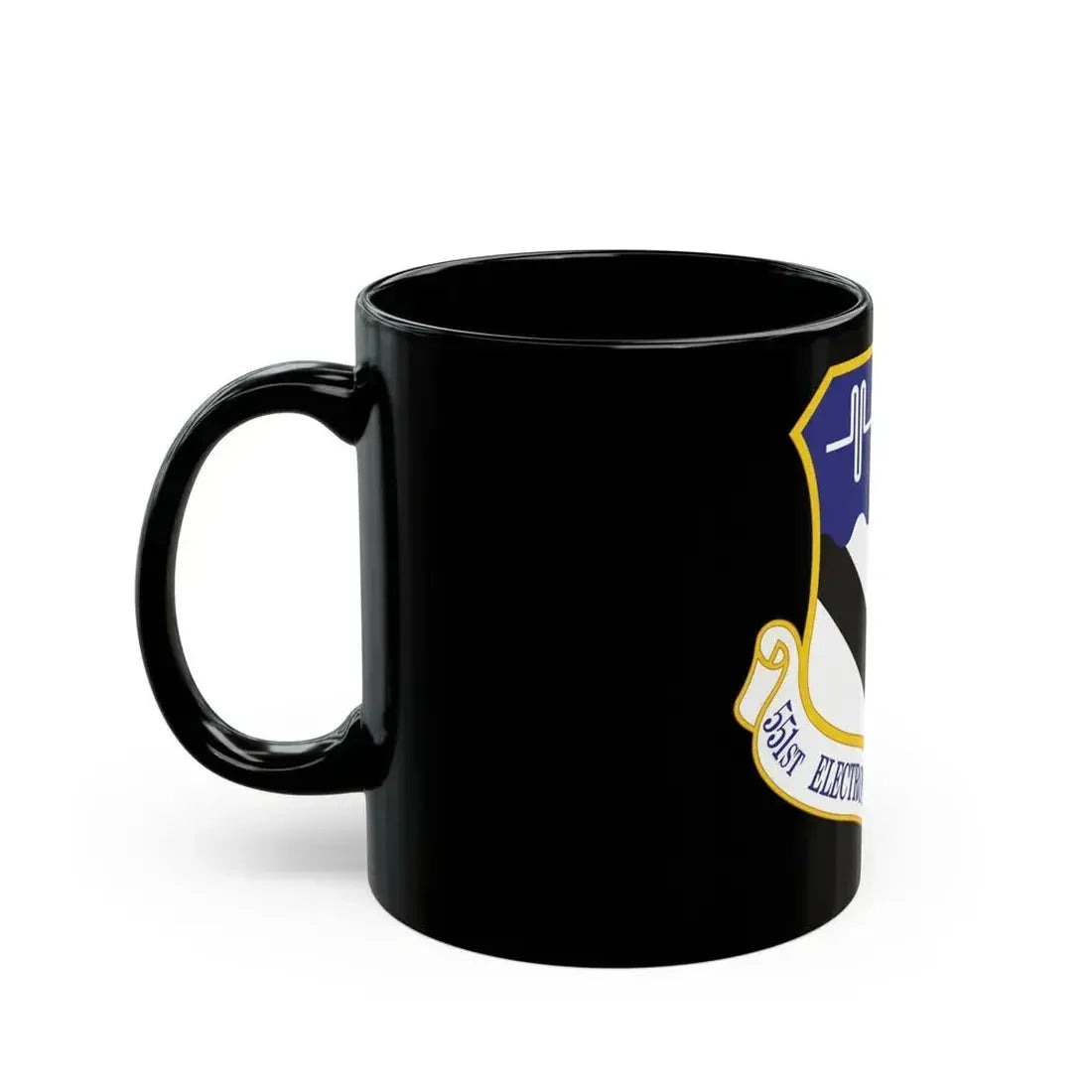 551st Electronic Systems Wing (U.S. Air Force) Black Coffee Mug - Go Mug Yourself