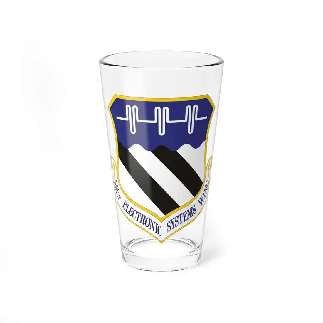 551st Electronic Systems Wing (U.S. Air Force) Pint Glass 16oz 16oz - Go Mug Yourself
