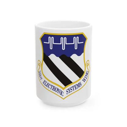 551st Electronic Systems Wing (U.S. Air Force) White Coffee Mug 15oz - Go Mug Yourself