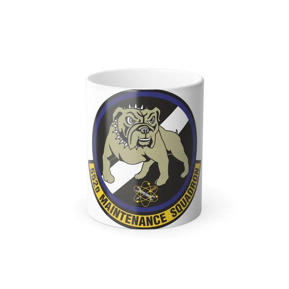 552 Maintenance Squadron ACC (U.S. Air Force) Color Changing Coffee Mug-11oz-Go Mug Yourself