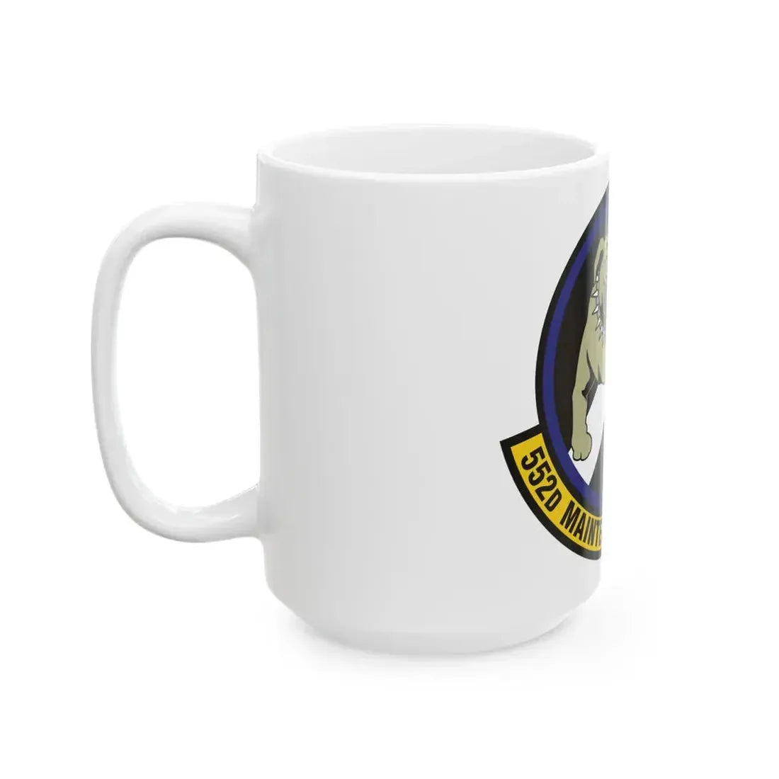 552 Maintenance Squadron ACC (U.S. Air Force) White Coffee Mug - Go Mug Yourself
