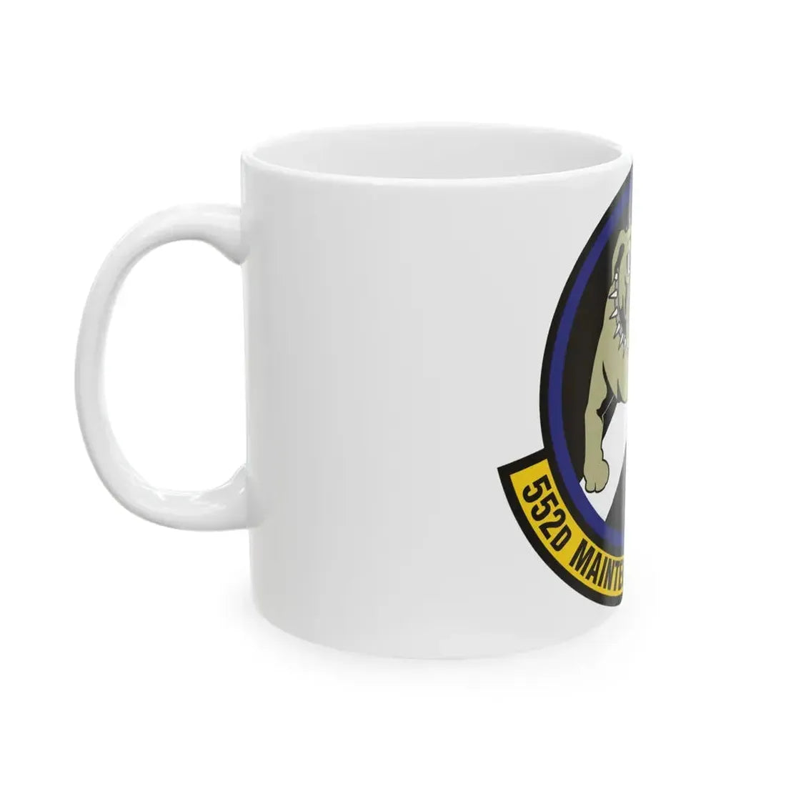 552 Maintenance Squadron ACC (U.S. Air Force) White Coffee Mug - Go Mug Yourself