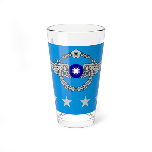 ROCAF Senior Generals Flag (China) Pint Glass 16oz
