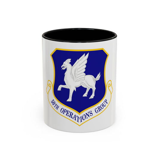 50th Operations Group (U.S. Air Force) Accent Coffee Mug