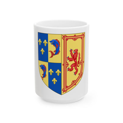 Royal Arms of the Kingdom of Scotland (1558) - White Coffee Mug