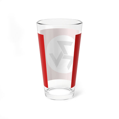 Flag of the Afrikaner Weerstandsbeweging (South Africa) Pint Glass 16oz