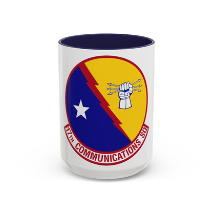 17th Communications Squadron (U.S. Air Force) Accent Coffee Mug