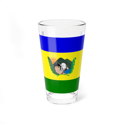 Machiques bandera (Venezuela) Pint Glass 16oz