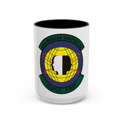 49th Mission Support Squadron (U.S. Air Force) Accent Coffee Mug