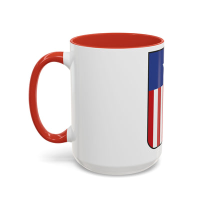 Coat of arms of Liberia in 1889 - Accent Coffee Mug