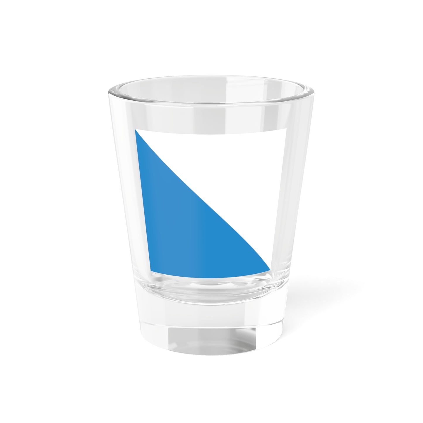 Flag of Canton of Zurich (Switzerland) Shot Glass 1.5oz