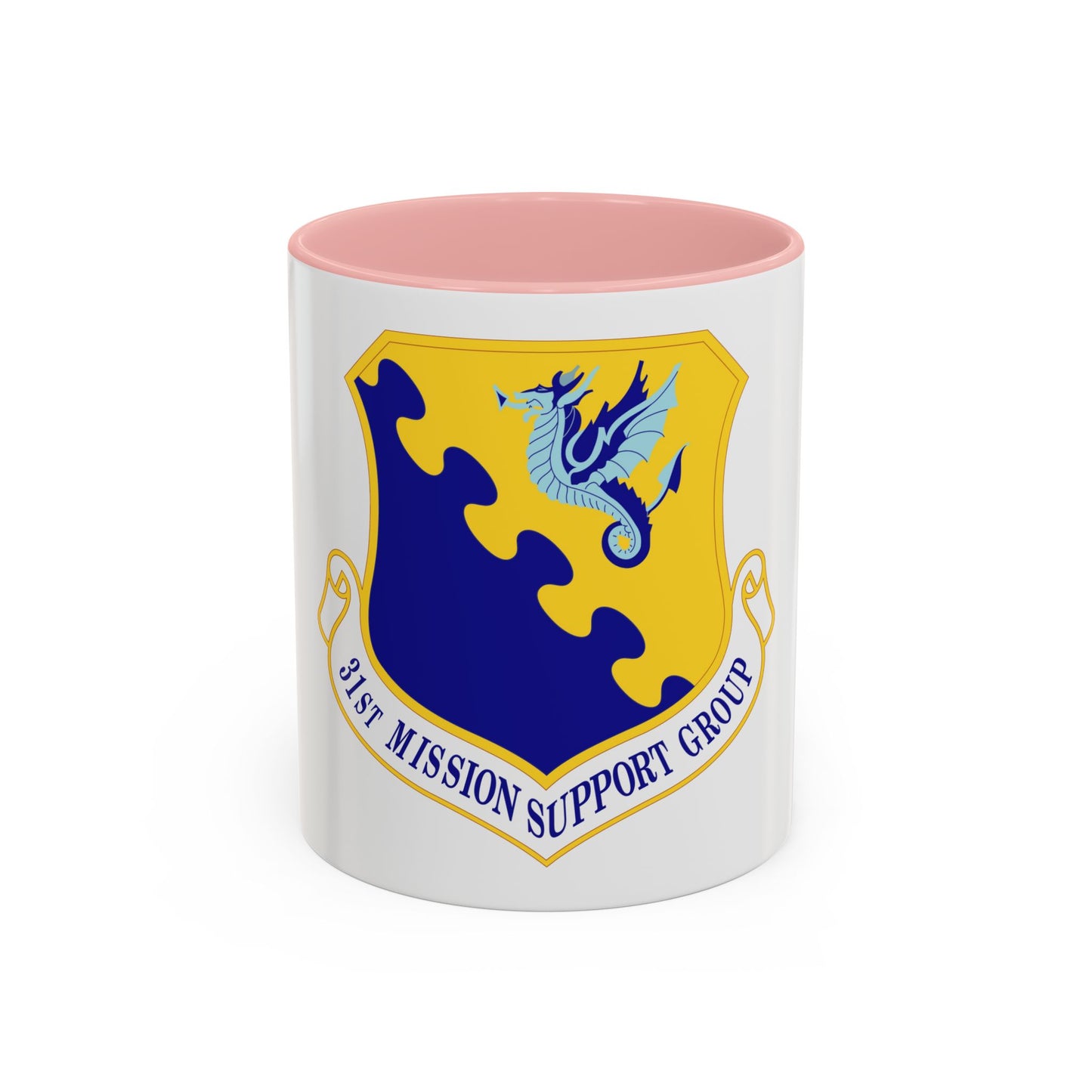 31st Mission Support Group (U.S. Air Force) Accent Coffee Mug