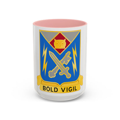 105 Military Intelligence Battalion (U.S. Army) Accent Coffee Mug