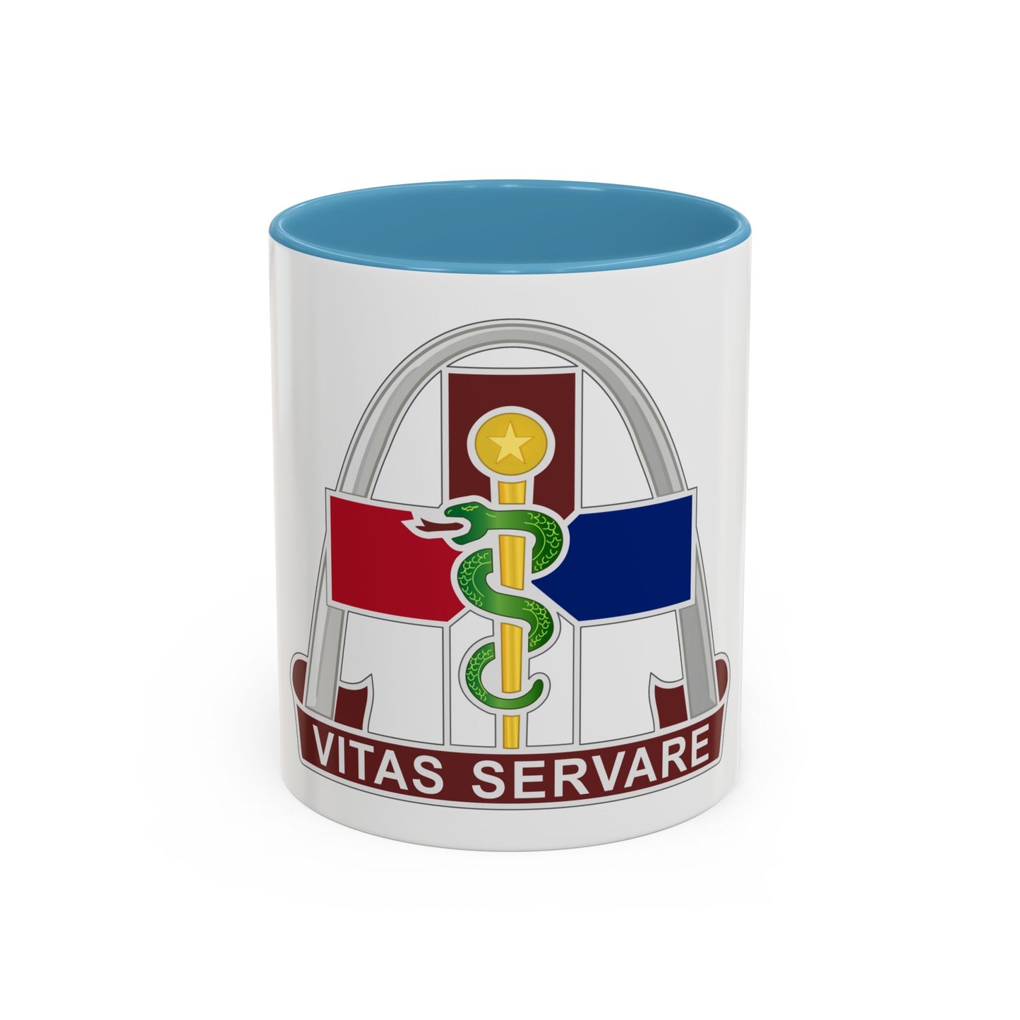811th Hospital Center (U.S. Army) Accent Coffee Mug