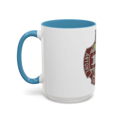 421 Medical Battalion (U.S. Army) Accent Coffee Mug