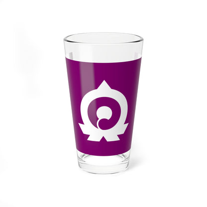 Flag of Okutama Tokyo (Japan) Pint Glass 16oz