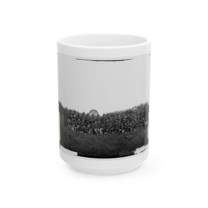 Bealeton, Virginia. Company K, 93d New York Infantry. (Morgan Rifles) (U.S. Civil War) White Coffee Mug