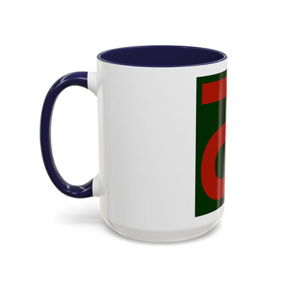 90th Infantry Division.patch (U.S. Army) Accent Coffee Mug