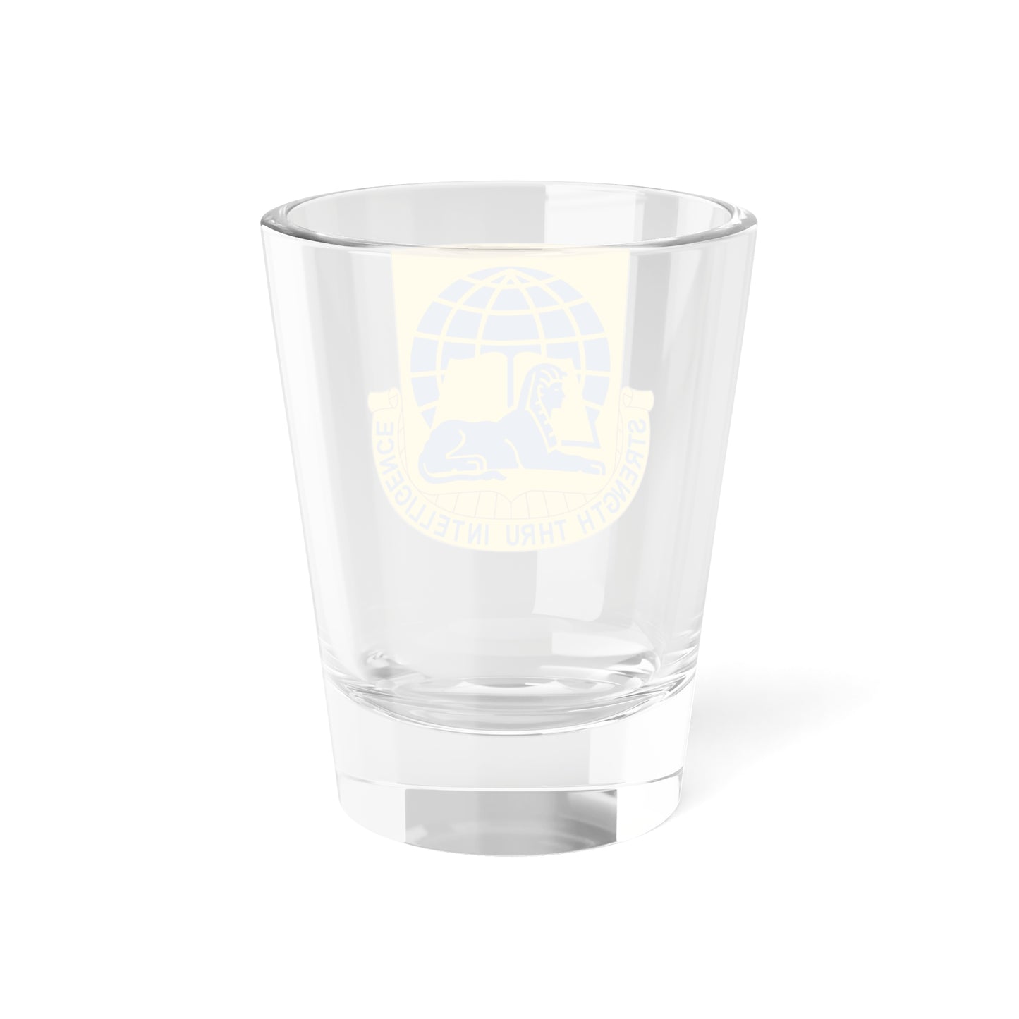 Verre à liqueur du 519e bataillon du renseignement militaire (armée américaine) 1,5 oz