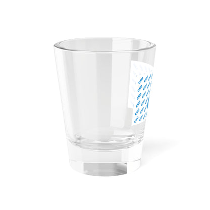 Flag of the Christian Social Union in Bavaria (Germany) Shot Glass 1.5oz