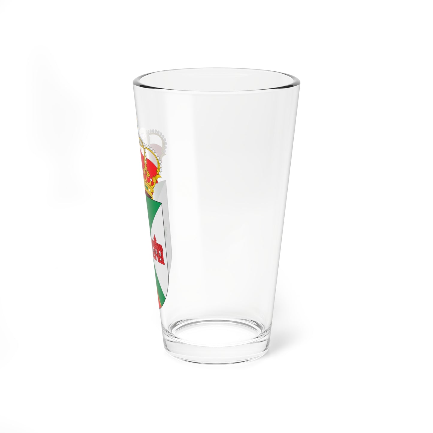 Escudo de Aldeire Granada (Spain) (Coat of Arms) Pint Glass 16oz