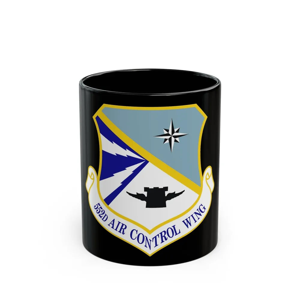 552d Air Control Wing (U.S. Air Force) Black Coffee Mug-11oz-Go Mug Yourself