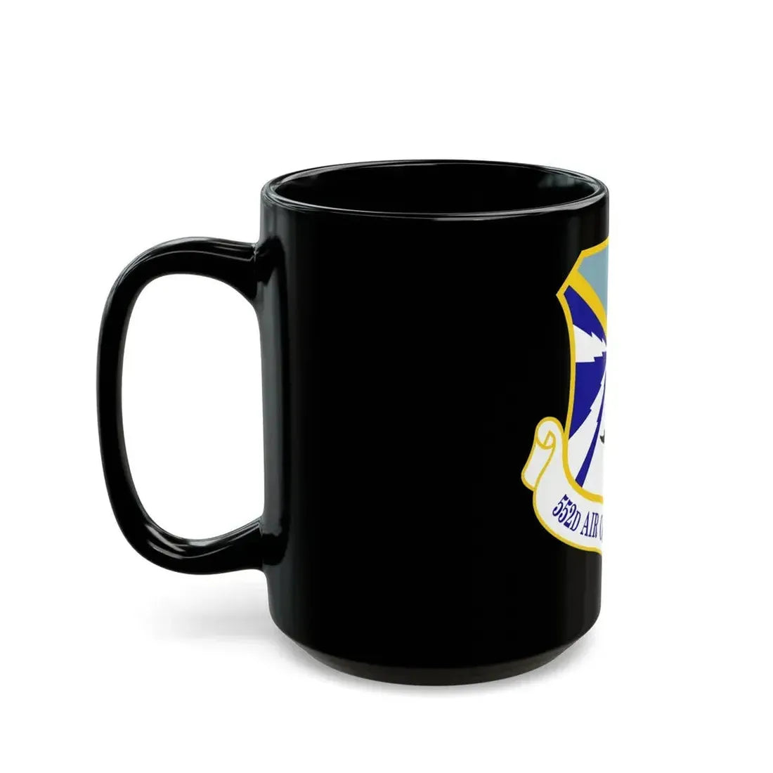 552d Air Control Wing (U.S. Air Force) Black Coffee Mug - Go Mug Yourself