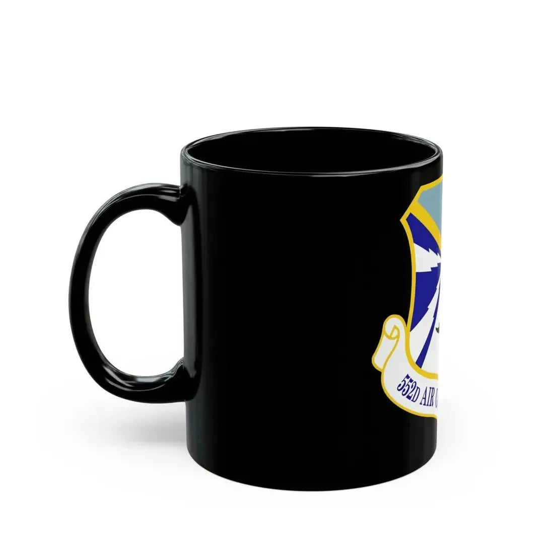 552d Air Control Wing (U.S. Air Force) Black Coffee Mug - Go Mug Yourself