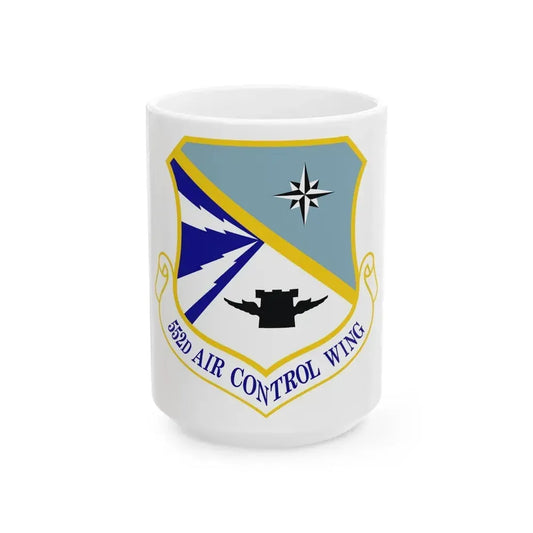 552d Air Control Wing (U.S. Air Force) White Coffee Mug 15oz - Go Mug Yourself