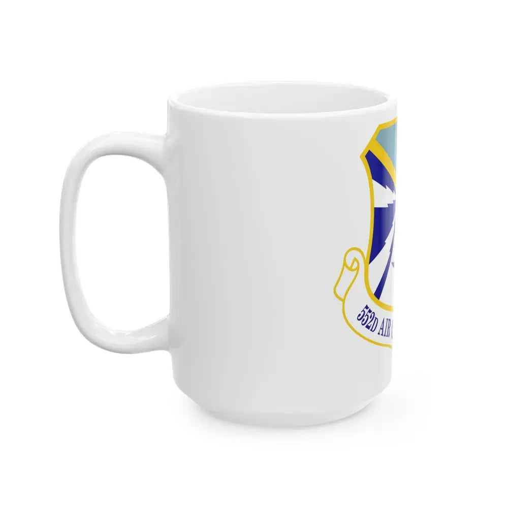 552d Air Control Wing (U.S. Air Force) White Coffee Mug - Go Mug Yourself
